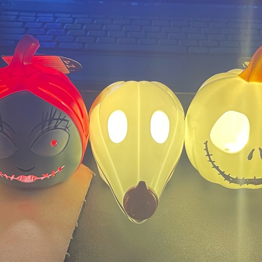 The Nightmare Before Christmas 3.25" Assorted Pumpkin Decorations